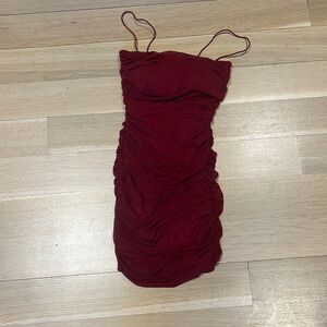 princess polly mini bodycon mesh padded dress